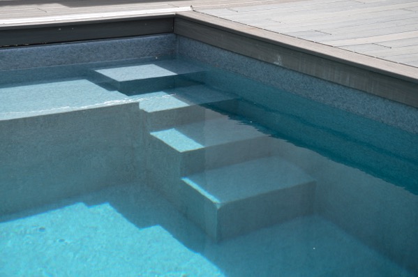 Volet immerg brillant pour piscine