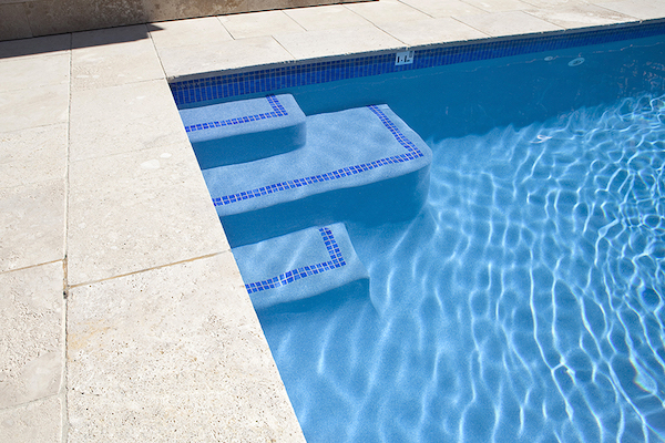 Piscine creuse membrane PVC