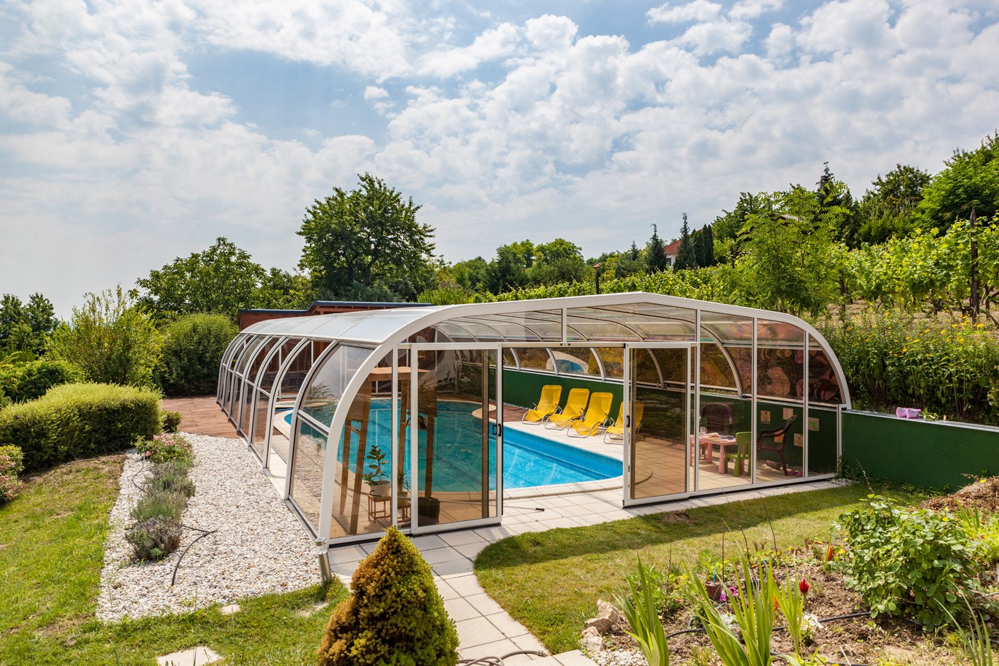 Abri de piscine Galaxy