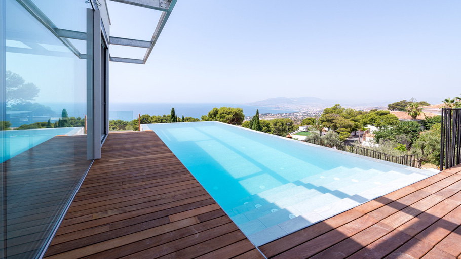 piscine sur toit terrasse